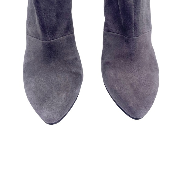 Aldo gray suede wedge booties size 9 - Picture 4 of 10